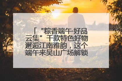 “粽香端午·好品云集”千款特色好物邂逅江南雅韵，这个端午来吴山广场解锁“浙里烟火气”