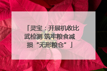 灵宝：开展机收比武检测 筑牢粮食减损“无形粮仓”