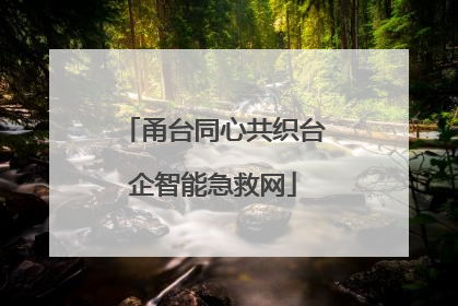 甬台同心共织台企智能急救网