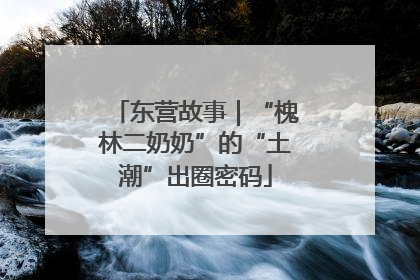 东营故事｜“槐林二奶奶”的“土潮”出圈密码