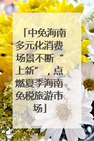 中免海南多元化消费场景不断“上新”，点燃夏季海南免税旅游市场