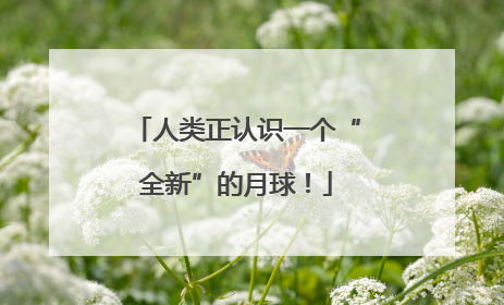 人类正认识一个“全新”的月球！