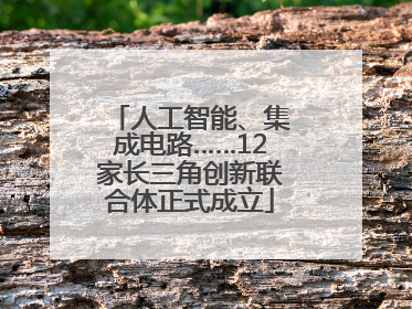 人工智能、集成电路……12家长三角创新联合体正式成立