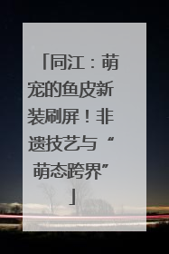 同江：萌宠的鱼皮新装刷屏！非遗技艺与“萌态跨界”