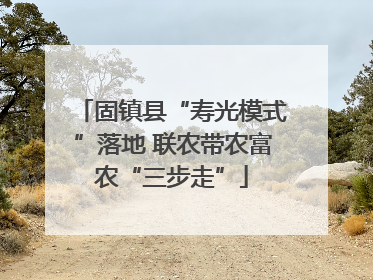 固镇县“寿光模式”落地 联农带农富农“三步走”