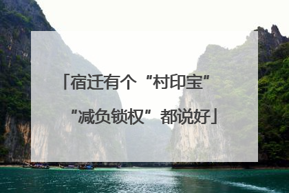 宿迁有个“村印宝” “减负锁权”都说好