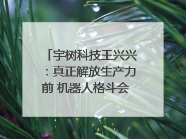 宇树科技王兴兴：真正解放生产力前 机器人格斗会成为全球受欢迎的赛事｜科技观察