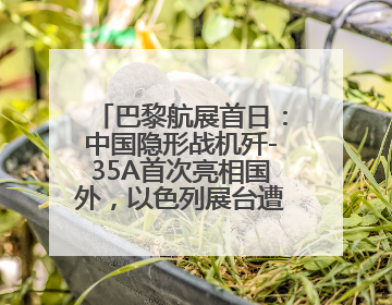 巴黎航展首日：中国隐形战机歼-35A首次亮相国外，以色列展台遭“关黑屋”