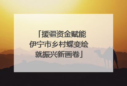 援疆资金赋能 伊宁市乡村蝶变绘就振兴新画卷