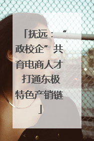 抚远：“政校企”共育电商人才 打通东极特色产销链