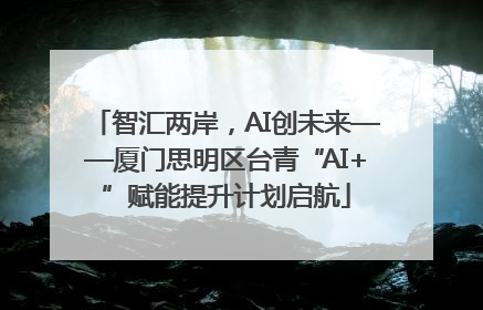 智汇两岸，AI创未来——厦门思明区台青“AI+”赋能提升计划启航