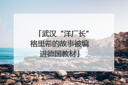 武汉“洋厂长”格里希的故事被编进德国教材