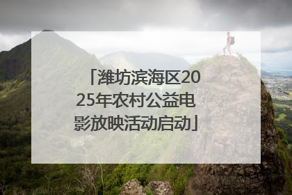 潍坊滨海区2025年农村公益电影放映活动启动