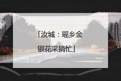 汝城：瑶乡金银花采摘忙