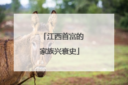江西首富的家族兴衰史