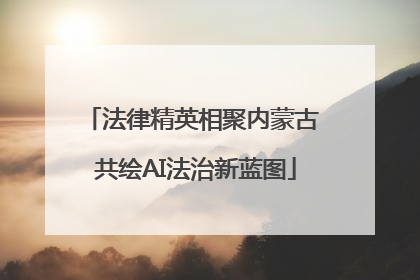 法律精英相聚内蒙古 共绘AI法治新蓝图