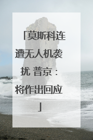 莫斯科连遭无人机袭扰 普京：将作出回应