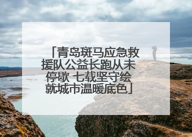 青岛斑马应急救援队公益长跑从未停歇 七载坚守绘就城市温暖底色