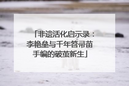 非遗活化启示录：李艳垒与千年笤帚苗手编的破茧新生
