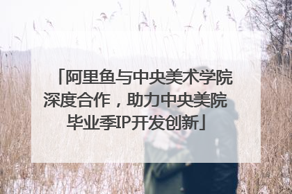 阿里鱼与中央美术学院深度合作，助力中央美院毕业季IP开发创新