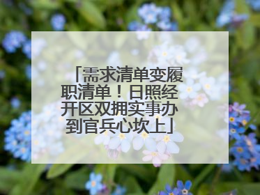 需求清单变履职清单！日照经开区双拥实事办到官兵心坎上
