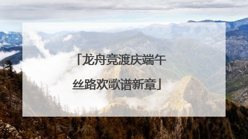 龙舟竞渡庆端午 丝路欢歌谱新章