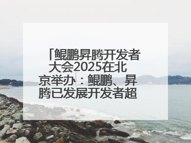 鲲鹏昇腾开发者大会2025在北京举办：鲲鹏、昇腾已发展开发者超665万