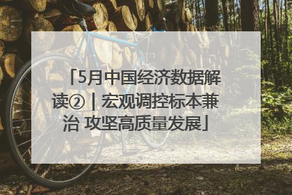 5月中国经济数据解读②｜宏观调控标本兼治 攻坚高质量发展